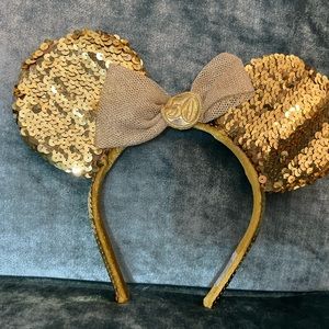 Rare- Disneyland 50th anniversary Minnie Mouse ears